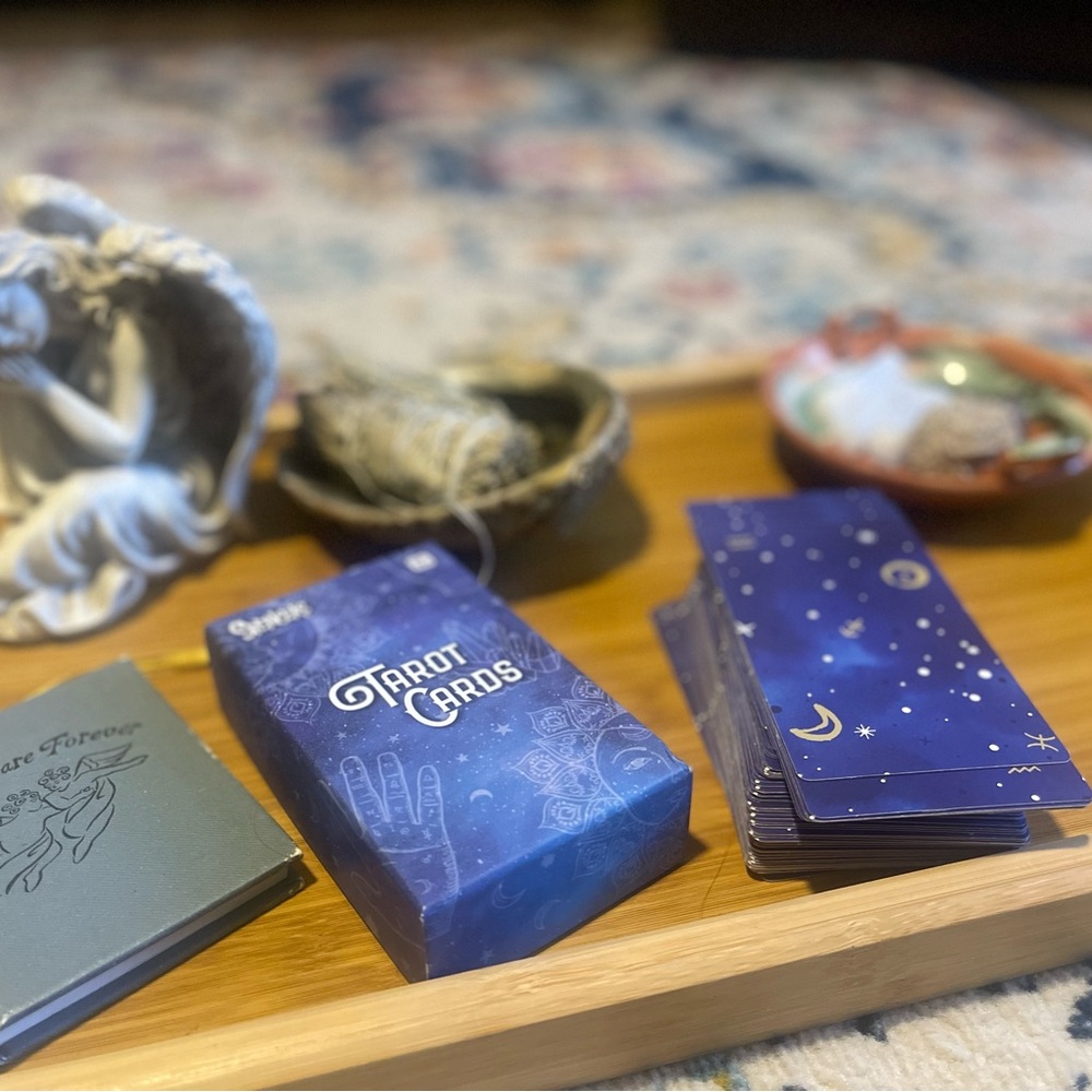 Spencer's Blue Tarot Cards